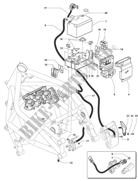 On the topic of chassis. BATTERY ECU for MV Agusta BRUTALE 675 2014 # MV AGUSTA ...