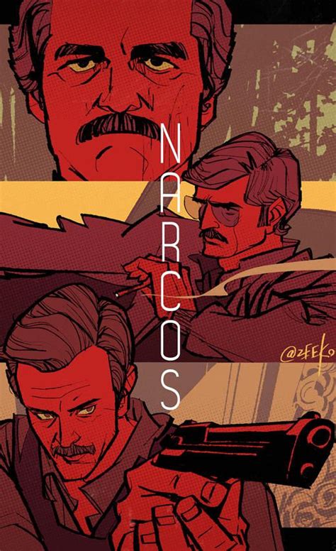 The character was played wonderfully showcasing both his dark and good side. Narcos by zeekolee | Narcos poster, Narcos wallpaper, Pablo escobar