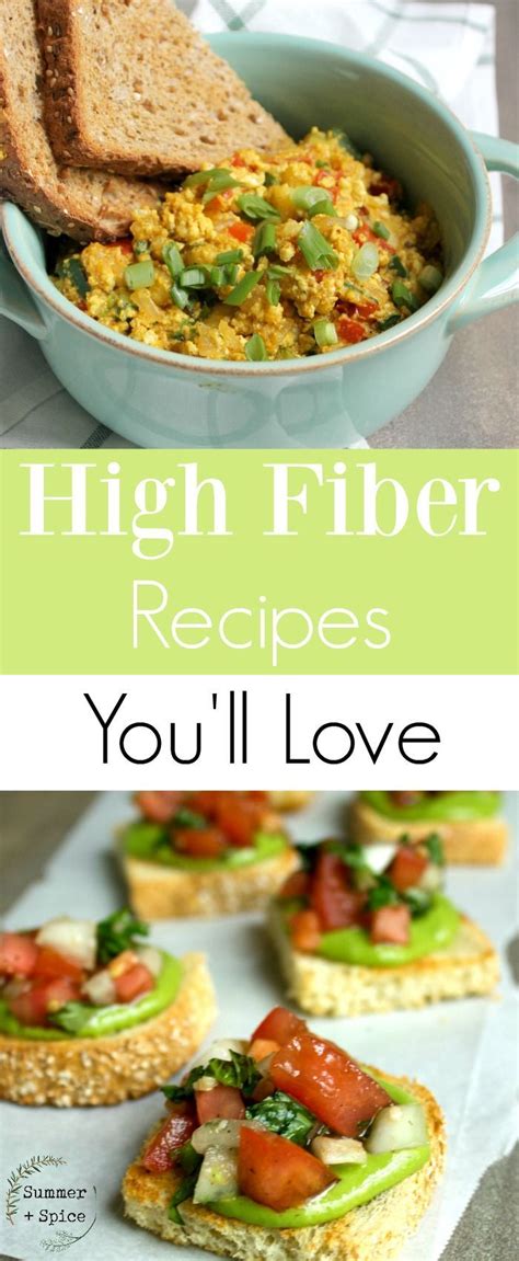 Here are 27 recipes for our favorite high fiber snacks. Delicious High Fiber Recipes You Have to Try | High fiber foods, High fiber dinner, Whole food ...
