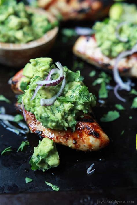 It comes together right in your blender or food processor in about 5 minutes! Cilantro Lime Chicken with Avocado Salsa | Easy Healthy ...