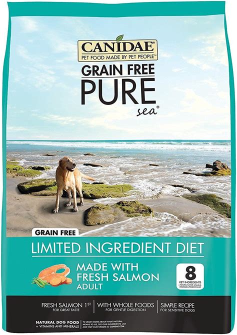 Canidae dog food and cat food. CANIDAE Grain-Free PURE Limited Ingredient Salmon & Sweet ...