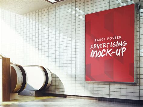 New urban and interior picture frame mockups. Free Mockups Subway Interior Ad Mockup Free Psd - Bus Stop ...