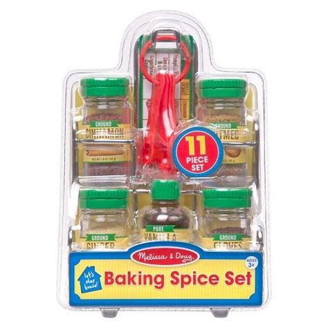 Shop quality melissa & doug lci9356 baking set at wholesale price, with real time product reviews. Melissa & Doug Let's Play House! Baking Spice Set (With ...