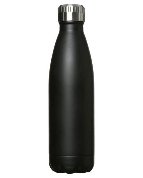 Earth Bottles 500Ml Drink Bottle - Matte Black | SurfStitch
