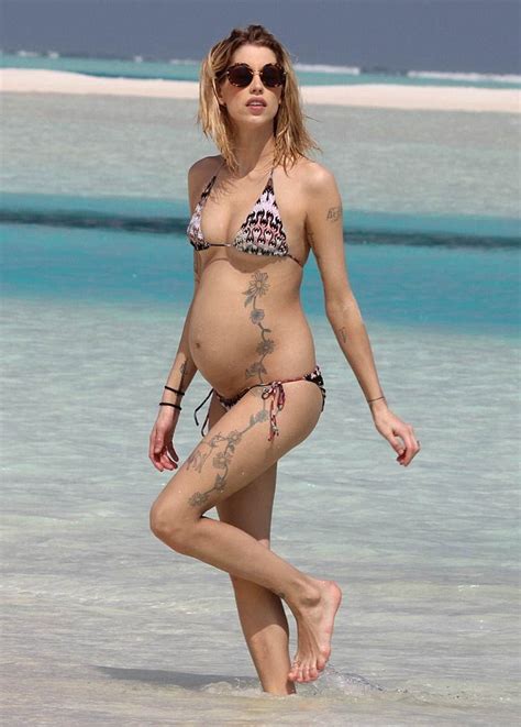 Your beautiful woman body beach stock images are ready. beach girl tattoo beautiful pregnant woman