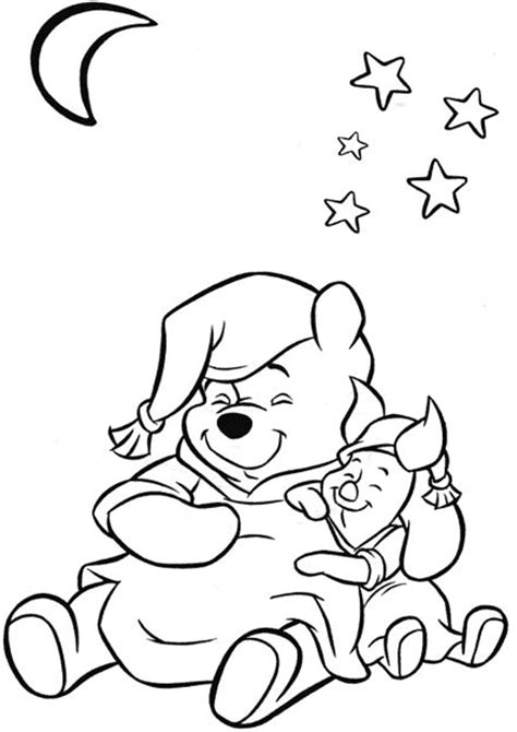 Free coloring autumn day | free printable coloring page pooh in windy day. Free & Easy To Print Winnie the Pooh Coloring Pages ...