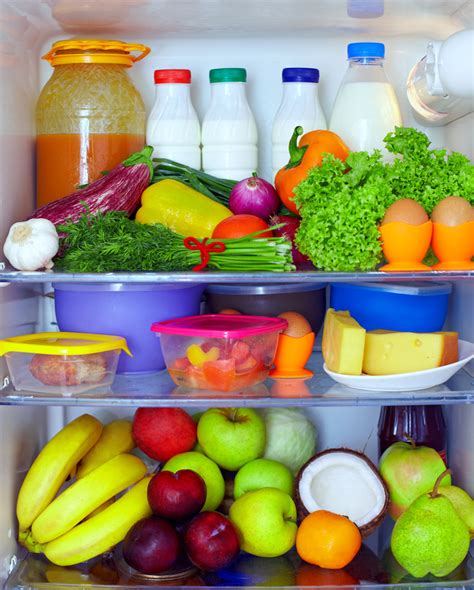A beautiful fridge stocked with healthy food really does inspire healthier eating. Stock a Healthy Fridge and Freezer - Healthy Living