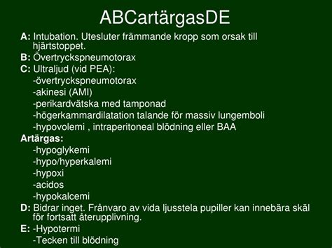Untersuchung der elektrischen aktivität des herzmuskels. PPT - Hjärtstopp PowerPoint Presentation, free download ...