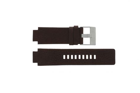 Nouvelle collection de bracelet homme pas cher : Diesel bracelet de montre DZ1123 / DZ1090 Cuir Brun ...
