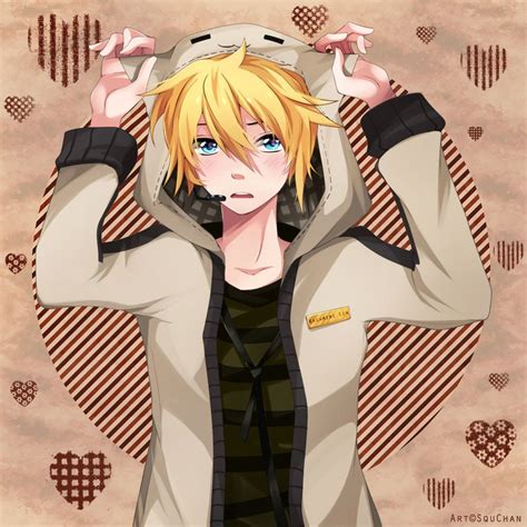 Blonde hair in anime is a color that represents all kinds of personalities and traits. Len is a Neko New by Squ-chan on deviantART | Blonde hair ...