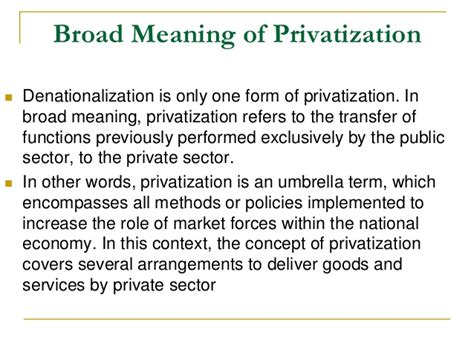 Another example of national entities that have been privatized were malaysia airline system that have changed to malaysia airlines. The Theory Of Privatization