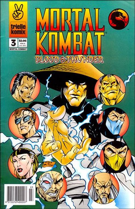 Remember the mortal kombat series by malibu comics, published in the '90s? Mortal Kombat: Blood and Thunder 4 - KOMIXTREME