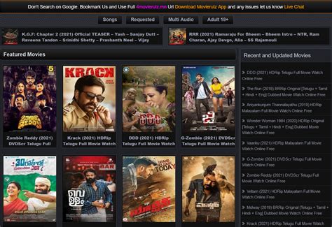 In this site, you will discover hollywood and bollywood which you can download on fzmovies.net 2020 movie series. Movierulz 2021: Latest Bollywood, Hollywood Free HD Movies ...