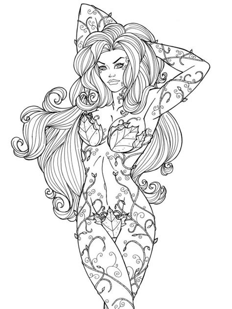 Pin up tattoo coloring pages. Pin on Coloring Comics