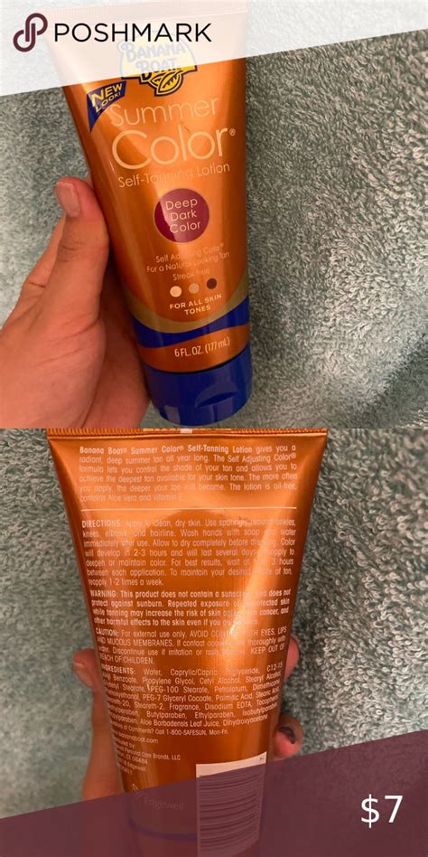 First time using one got a nice light tan look. Banana Boat Self Tanning Lotion 🌞 NWT in 2020 | Self ...