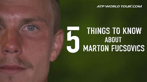 Fucsovics márton, pronounced ˈfut͡ʃovit͡ʃ ˈmaːrton; Five Things To Know About Marton Fucsovics - YouTube