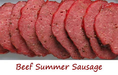 Introduce warm smoke (43º c, 110º f). Meal Suggestions For Beef Summer Sausage - Salami Summer ...