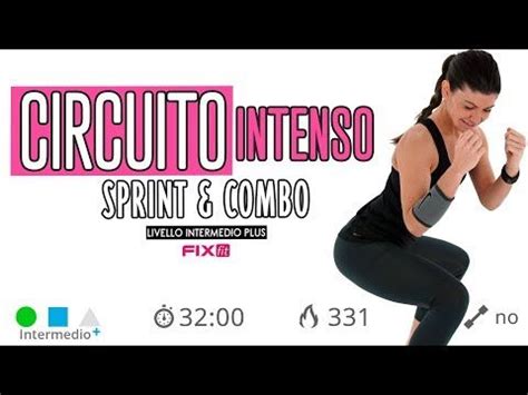 Tabata and his team conducted research on two groups of athletes. Esercizi Per Dimagrire A Casa! Circuito Intenso Con Sprint e Combo - YouTube | Esercizi ...