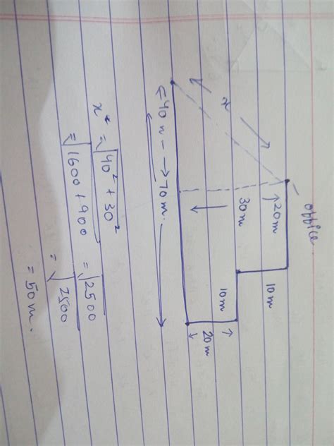 Everyone knows that reading 100 summer vacation words answers is beneficial, because we are able to get too much info online in the reading materials. A postman walked 20 m straight from his office, turned right and walked 10 m. after turning left ...