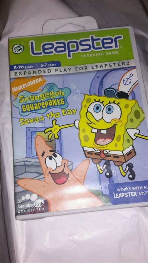 A treasure turns into a terror in spongebob squarepants: SpongeBob Squarepants Saves the Day (Leapster 2, 2007) # ...