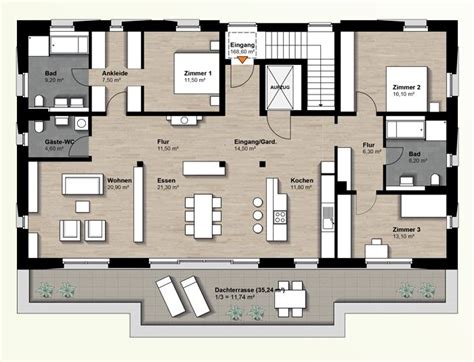 Grundriss der wohnung hilft, zielgruppe zu definieren. appartment 3 | Grundriss wohnung, Grundriss, Penthouse wohnung