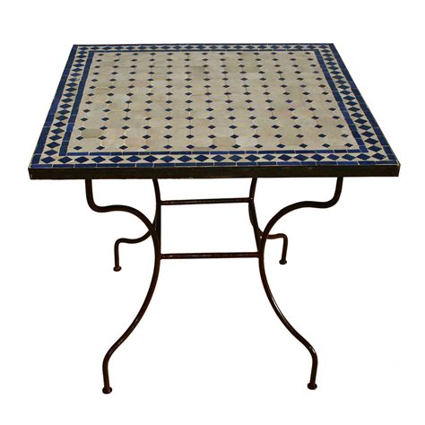 Voici le premier de 49 photos collections de impressionnant table mosaique marocaine Table mosaique zellige carree 80/80 ceramique marocaine ...