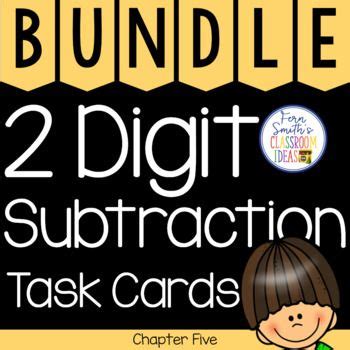 Grade 5 math review packets. 2nd Grade Go Math Chapter 5 2-Digit Subtraction Task Cards ...