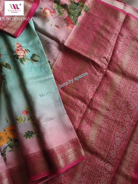 Pure banarasi muga silk saree in light green : Handloom Benarasi Muga silk Saree . This and more ...