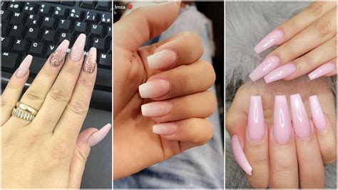 Arte para uñas largas uñas de acrílico largas uñas acrilicas color natural uñas acrilicas french uñas decoradas rosas uñas con forma de almendra uñas acrílicas simples lindas uñas acrílicas diseños de uñas postizas. Uñas acrílicas color natural ¡Diseños para un manicure ...