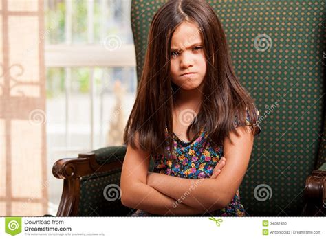 He may not be a good plumber but he can clean her pipes. Very angry little girl stock photo. Image of cute ...