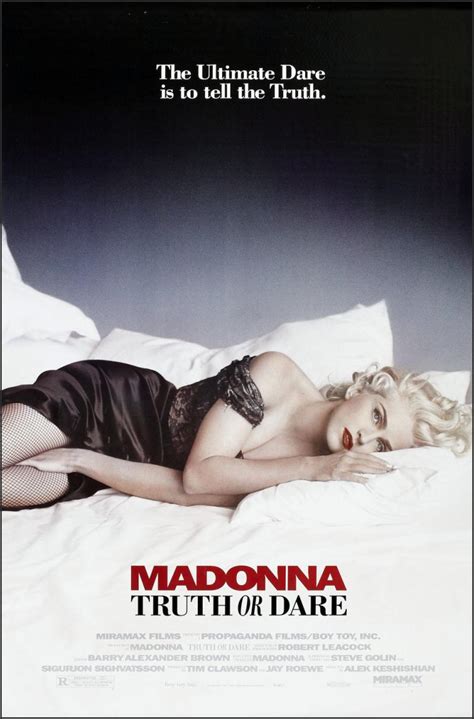 Watch out for that tetanus. Madonna: Truth or Dare (1991) - 90's Movie Nostalgia