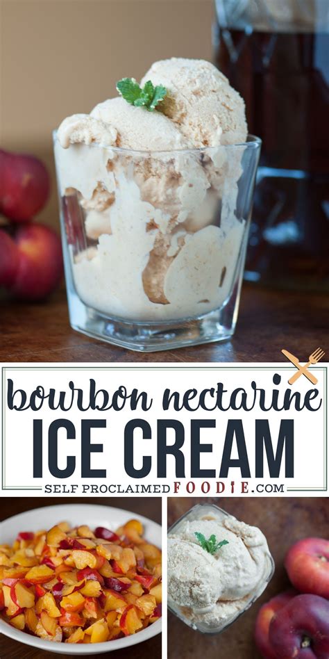 Maybe you would like to learn more about one of these? BOURBON NECTARINE ICE CREAM in 2020 | Dessert recipes easy ...