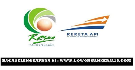 Pt reska multi usaha merupakan salah satu anak perusahaan pt kereta api indonesia (persero) yang berdiri sejak tahun 2003, mempunyai tujuan penempatan seluruh wilayah kerja pt reska multi usaha (sesuai domisili peserta) : Lowongan Kerja PT Reska Multi Usaha Tingkat SLTA Sederajat ...