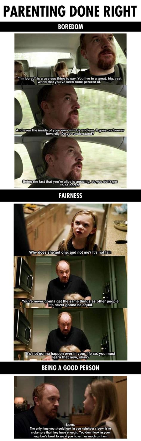 Parenting by Louis C.K. (With images) | Parenting done ...