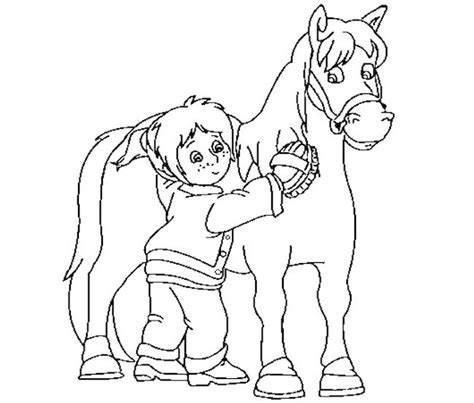 Disegni da colorare di halloween disegni da colorare di cavalli aggiungi qualche dettaglio come una sella o delle briglie. Disegno Stilizzato Bambina Con Cavallo - 1001 + Idee per ...