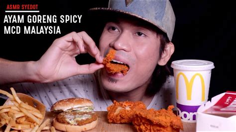 Keesokkan harinya, kami membeli awal pada jam 11 pagi, dan senang je satu outlet je dah dapat, panas lagi! ASMR : AYAM GORENG SPICY MCD MALAYSIA (EATING SOUND) - YouTube