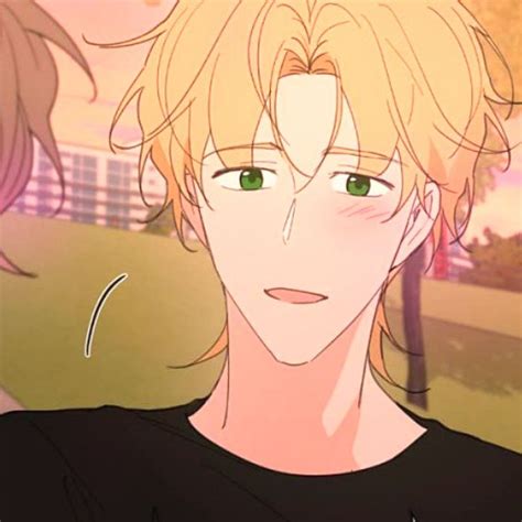 У него жёлтые волосы и зелёные глаза. Манхва Воспитание хозяина Кейн | Anime, Art