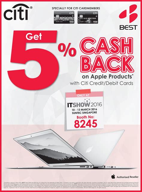 Maybe you would like to learn more about one of these? Apple-Citibank Promotion Press Ad on Straits Times 10-13 Mar 2016 - IT Show… | Secure credit ...