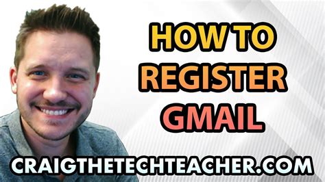 Review the gmail introductory screens for information about your new gmail account. How To Register A Gmail E-mail Account - YouTube