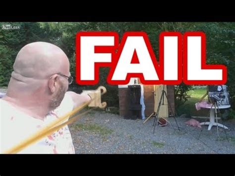 The human sling shot lol. Zombie Slingshot Fail - YouTube