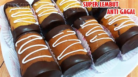 Berisi tiga bolu mini dengan rasa berbeda: BOLU GULUNG MINI - MINI ROLL CAKE ANTI GAGAL SUPER LEMBUT - YouTube