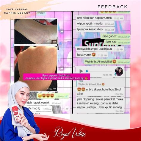 Oleh sebab itu, sebelum anda menjalankan perawatan untuk memutihkan kulit muka dan tubuh anda dengan beberapa cara di atas. Supplement Putihkan Kulit Paling Berkesan - Royal White Beauty