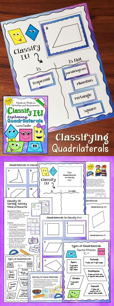 Geometry quiz contains the top 30 best geometry quiz quiz questions and answers with an interactive quiz program and explanation for each question. Classifying Quadrilaterals | Sorting Activities, Games ...