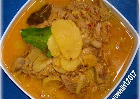 Hasilnya jadi ala ala resep lontong sayur medan dan resep ketupat sayur padang gitu. Lempah Nangka aka Gulai Nangka ala Bangka | Resep | Resep ...