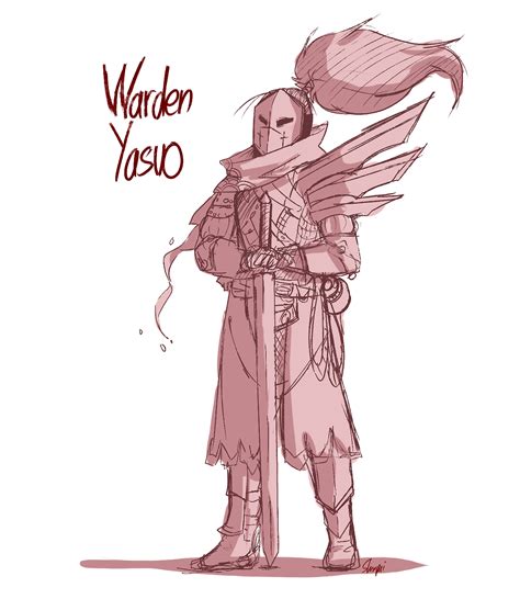 I'm war, i bring war. pikaiscool: Drew Yasuo as the Warden from For Honor ...