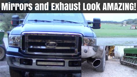 A wide variety of gas exhaust tips options are available to you, such as car fitment. THE BUILD IS BACK! | New Tow Mirrors | *HUGE* Exhaust Tip ...