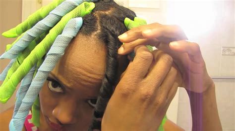 Easy curlformers on natural hair l spiral curlformers vs barrel curlformers. Curls Night Out: A CurlFormers Tutorial - YouTube