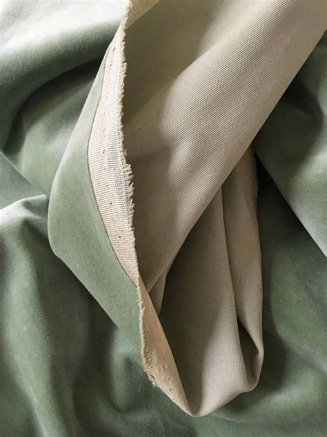 Where can i get mint velvet for free? Mint green velvet fabric vintage 5 yards x 54 inches wide ...