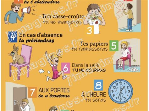 POSTER "Les 10 commandements de la salle d'attente" illustrés | J ...