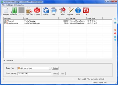 The extraction process begins once ocr activates. PowerPoint to Jpeg Converter 3000 - Free download and ...